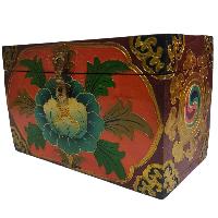 thumb2-Wooden Tibetan Box-24695
