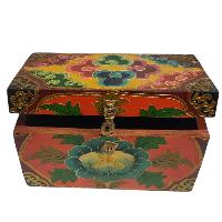 thumb4-Wooden Tibetan Box-24695