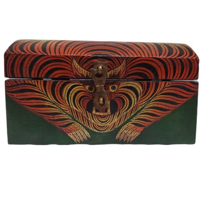 Wooden Tibetan Box-24697