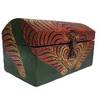 thumb2-Wooden Tibetan Box-24697