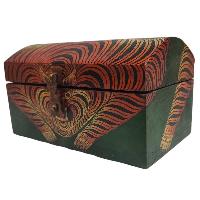 thumb3-Wooden Tibetan Box-24697