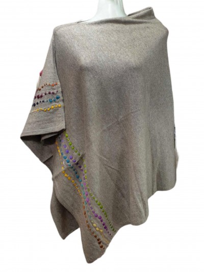 Pashmina Poncho-24866