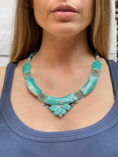 Metal Necklace-25142