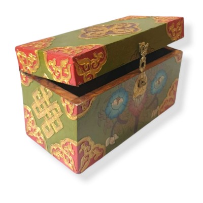 Wooden Tibetan Box-25154