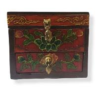 thumb1-Wooden Tibetan Box-25156