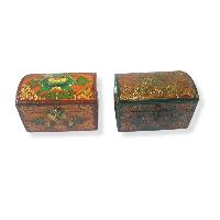 thumb1-Wooden Tibetan Box-25173