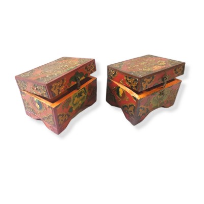 Wooden Tibetan Box-25175