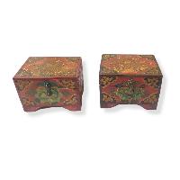 thumb1-Wooden Tibetan Box-25175