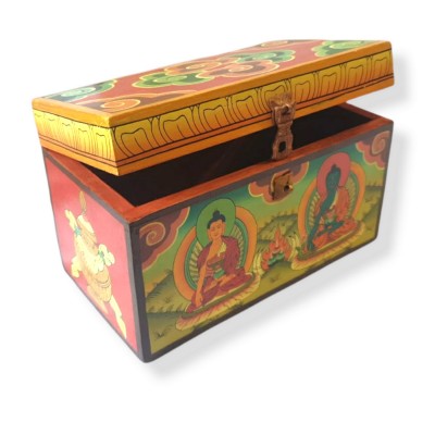 Wooden Tibetan Box-25177