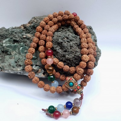 Rudraksha Prayer Beads-25225
