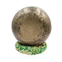 [old], Buddhist [real Antique] Hand Beaten [jambati] Singing Bowl, [select Accessories]