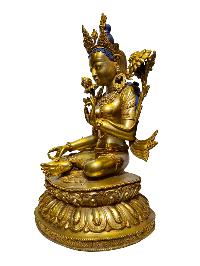 [newari Museum Copy], Buddhist Statue Of [white Tara], Finishing