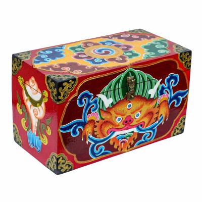 Wooden Tibetan Box-27092
