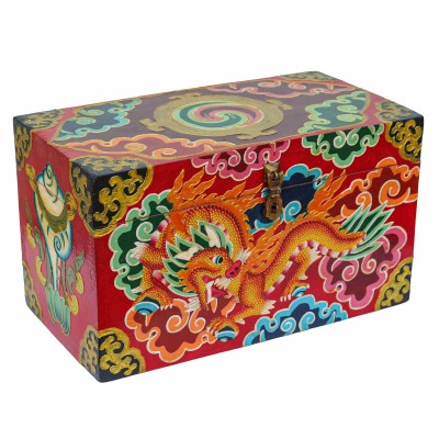 Wooden Tibetan Box-27093
