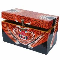 thumb3-Wooden Tibetan Box-27094