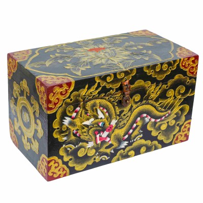 Wooden Tibetan Box-27096