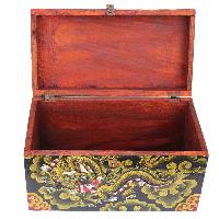 thumb1-Wooden Tibetan Box-27096