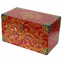 thumb3-Wooden Tibetan Box-27098