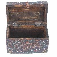 thumb1-Wooden Tibetan Box-27112