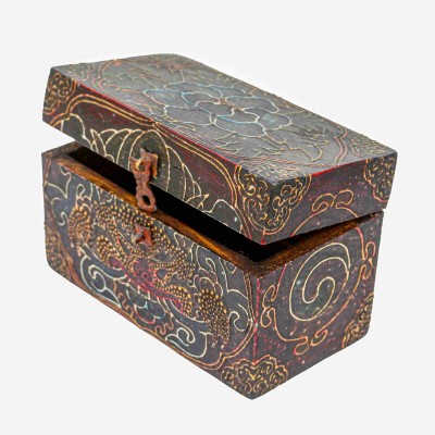 Wooden Tibetan Box-27115