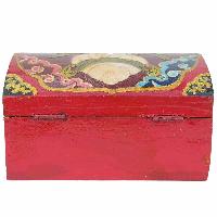 thumb4-Wooden Tibetan Box-27120