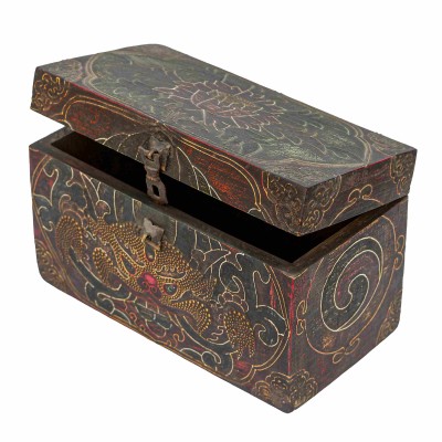 Wooden Tibetan Box-27121