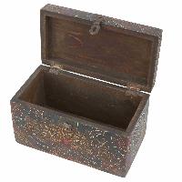 thumb1-Wooden Tibetan Box-27121