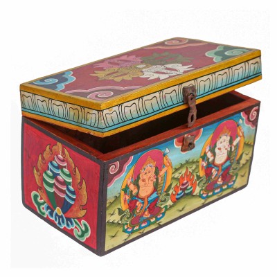 Wooden Tibetan Box-27123