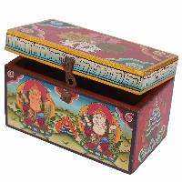 thumb3-Wooden Tibetan Box-27123