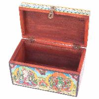 thumb1-Wooden Tibetan Box-27124