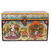 thumb2-Wooden Tibetan Box-27124