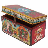 thumb3-Wooden Tibetan Box-27124