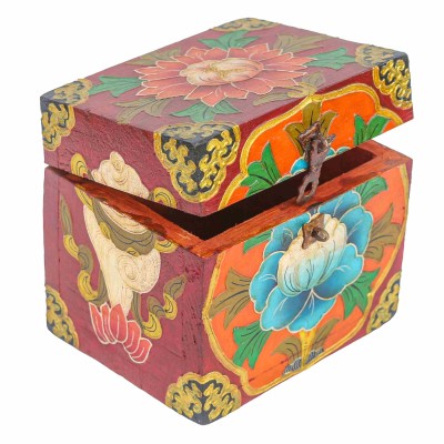 Wooden Tibetan Box-27125