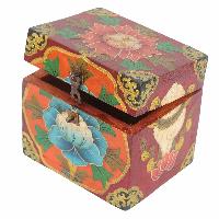 thumb2-Wooden Tibetan Box-27125