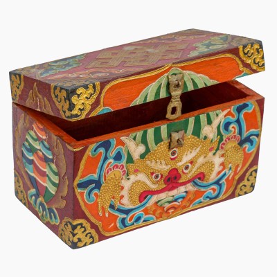 Wooden Tibetan Box-27126