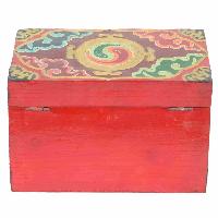 thumb4-Wooden Tibetan Box-27127