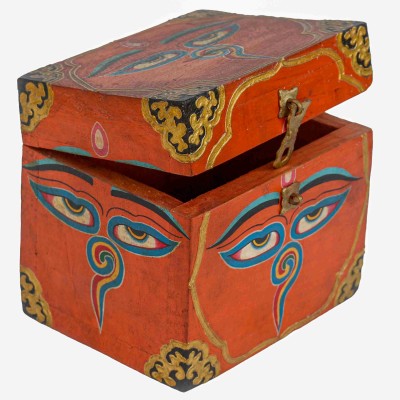 Wooden Tibetan Box-27128