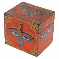 thumb2-Wooden Tibetan Box-27128