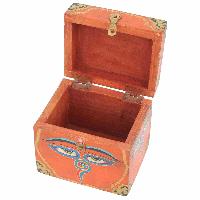 thumb4-Wooden Tibetan Box-27128