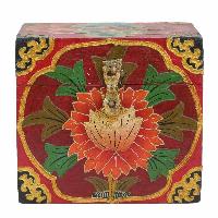 thumb1-Wooden Tibetan Box-27130