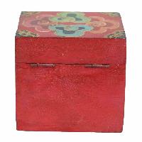 thumb3-Wooden Tibetan Box-27130