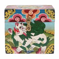 thumb2-Wooden Tibetan Box-27131