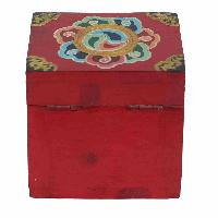 thumb4-Wooden Tibetan Box-27131
