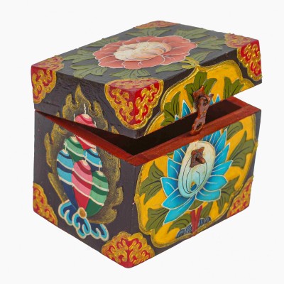 Wooden Tibetan Box-27132