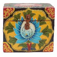 thumb2-Wooden Tibetan Box-27132
