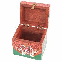thumb4-Wooden Tibetan Box-27134
