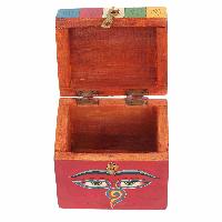 thumb4-Wooden Tibetan Box-27135
