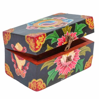 Wooden Tibetan Box-27136