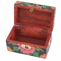 thumb1-Wooden Tibetan Box-27136