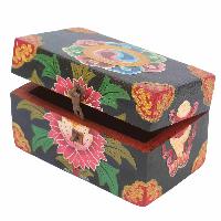 thumb3-Wooden Tibetan Box-27136